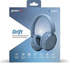 Image of Groov-e Drift Wireless Bluetooth Headphones with Active Noise Cancelling. New.