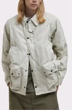 Image of Barbour Modified OS Bedale (Natural) Waxed Cotton Jacket Size XL *BNWT*