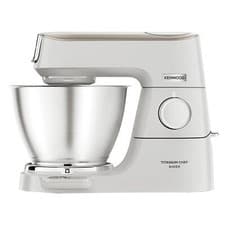 Image of Kenwood Stand Mixer, Titanium Chef Baker, 5L, KVC65.001WH, White