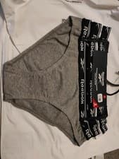 Image of 3 Pack Briefs Reebok Woman Briefs Cotton Pansy Briefs high leg M Medium