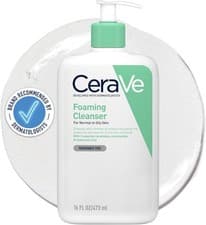 Image of CeraVe Foaming Cleanser For Normal to Oily Skin Face Body 473ml New Free P&P