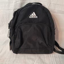 Image of Adidas Must Have Mini Backpack Black With Detachable Pouch Adjustable Straps NWT