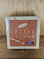 Image of Letter Tycoon Board Game 2015 Winner Mensa Select Breaking Games RARE NEW SEALED