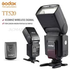 Image of Godox Thinklite TT520II Wireless Flash Light Speedlight for Canon Nikon Sony