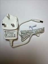 Image of White 5V 2A 5.5mm x 2.5mm / 2.1mm AC-DC Switching Adaptor Power Supply UK Plug