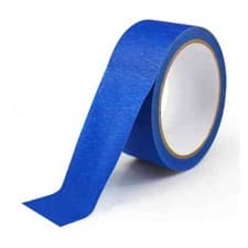 Image of Decorating Masking Tape Blue HIGH Tack Craft Tape 25MM X 50M + 50MM X 50M