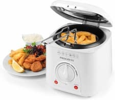 Image of Progress EK2969P Compact Mini Deep Fat Fryer - Removable Easy Clean Cooking