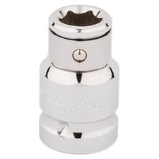 Image of Draper Expert Quality 1/2" Sq Dr x 10mm Hexagon Screwdriver Bit Holding Socket