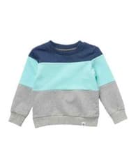 Image of Sovereign Code Stacks Colorblock Pullover Sweater Cotton-Polyester Multicolor S