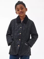 Image of BNWT Barbour Summer Liddesdale Lightweight Quilted Jacket Girl Large 10, 11 Navy