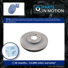 Image of 2x Brake Discs Pair Vented Front 297mm ADM543123 Blue Print Set GHP933251 New