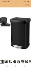 Image of 68L Kitchen Pedal Bin - Dark Green