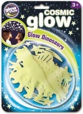 Image of Kids Bedroom Decor Glow Stars Cosmic Glow Dinosaurs Glow In the Dark Shapes
