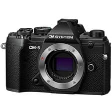 Image of OM SYSTEM OM-5 Mirrorless Digital Camera Body - Black