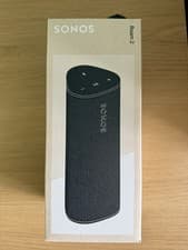Image of Sonos Roam 2 Ultra-Portable Smart Speaker WiFi Bluetooth, Black