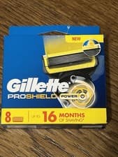 Image of Gillette ProShield POWER, 8 Razor Refill Cartridges (BNIB)