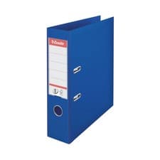 Image of Esselte No. 1 Power Office Lever Arch File A4 75 mm - Blue, (Pack of 10) 811350