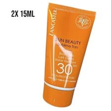Image of 2x Lancaster Sun Beauty Sun Protective Water SPF30 15ml Sublime Tan Travel Size