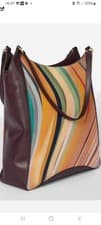 Image of Paul Smith Women's NEW 'Dusky Swirl' Leather Shopper Bag with dust bag new