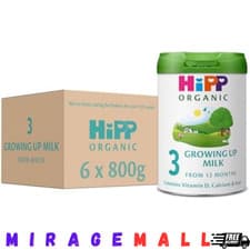 Image of HiPP Organic Growing Up Milk Formula: 12+ Months, 800g - Perfect for Toddlers