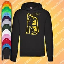 Image of T Rex Marc Bolan Electric Warrior Hoodie | Tyrannosaurus Rex Mickey Finn