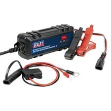 Image of Sealey 6/12V Fully Automatic Battery Maintainer/Charger 1A - SBC1