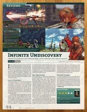 Image of 2008 Infinite Undiscovery Xbox 360 REVIEW Print Ad/Poster RPG Video Game Pop Art