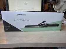 Image of Babyliss Pro Ceramic Dial A Heat Hair Tongs 13mm BRAND NEW IN BOX