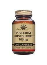 Image of Solgar Psyllium Husks Fibre 500mg - 200 Capsules