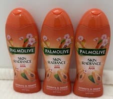 Image of Palmolive Skin Radiance Papaya & Peach Shower Gel 3x450ml)