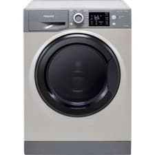 Image of Hotpoint NDB9635GKUK Free Standing Washer Dryer 9Kg 1400 rpm Graphite D Rated