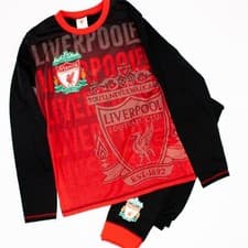 Image of Official Liverpool FC Fade Pyjama's PJ's Kids Ages 4 to 12
