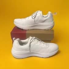 Image of Skechers Go Run Elevate Shoes Womens Size 9.5 White Performance Air Cooled Goga