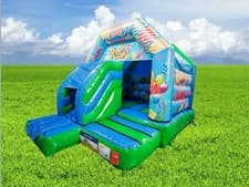 Image of Party Theme Slide Bouncy Castle
