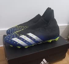Image of Adidas Predator Men’s Freak .2 MG Football Boots / Black Blue / RRP £120