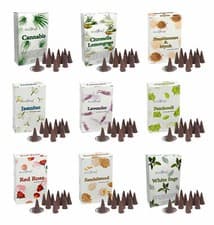 Image of STAMFORD Incense Cones Many Fragrance Incense Cones Scent Aromatherapy cones