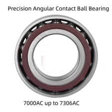 Image of 7000AC up to 7306AC Precision Angular Contact Ball Bearing Steel Spindle Bearing