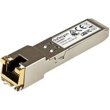 Image of StarTech.com HPE JD089B Compatible SFP Module - 1000BASE-T - SFP to RJ45 Cat6/Ca