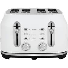 Image of Rangemaster PCG RMCL4S304WH Classic 4 Slice Toaster White