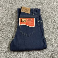 Image of Vintage Lee Trim Fit Bootcut Jeans Western Cowboy Size 27x34 Deadstock NWT 70s