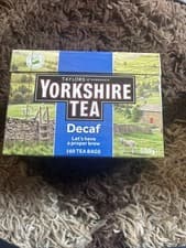 Image of Yorkshire Tea Decaf [40/80/160] Tea Bags - Fresh & Sealed - A Proper Decaf Brew