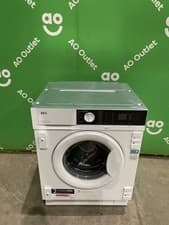 Image of AEG Integrated Washing Machine 1400 rpm White B Rated LFX6G7434BI #LF123004