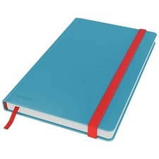 Image of Leitz Cosy Notebook Soft Touch Ruled with Hardcover Calm Blue 44810061