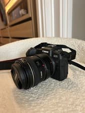 Image of Canon EOS RP Mirrorless Full-Frame Camera + EF 50mm f/1.4 Lens + Adapter – Boxed