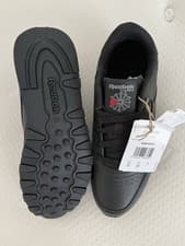 Image of Reebok Classic Trainers Black Size UK5 ORIGINALS