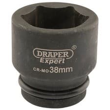 Image of Draper Expert 3/4" Drive Hexagon Impact Socket Metric 38mm
