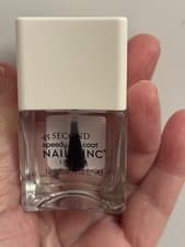 Image of NAILS INC Clear 45 Second Top Coat with hardening 14ML NEW