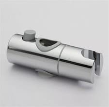 Image of Adjustable Hand Shower Rail Head Slider Clamp Holder Bracket 25mm