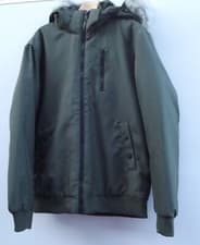 Image of Only & Sons Stanny men's khaki green bomber jacket coat size M new with tags