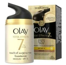 Image of Olay Total Effects BB Cream Moisturiser Foundation MEDIUM 50ml New Rare FASTPOST